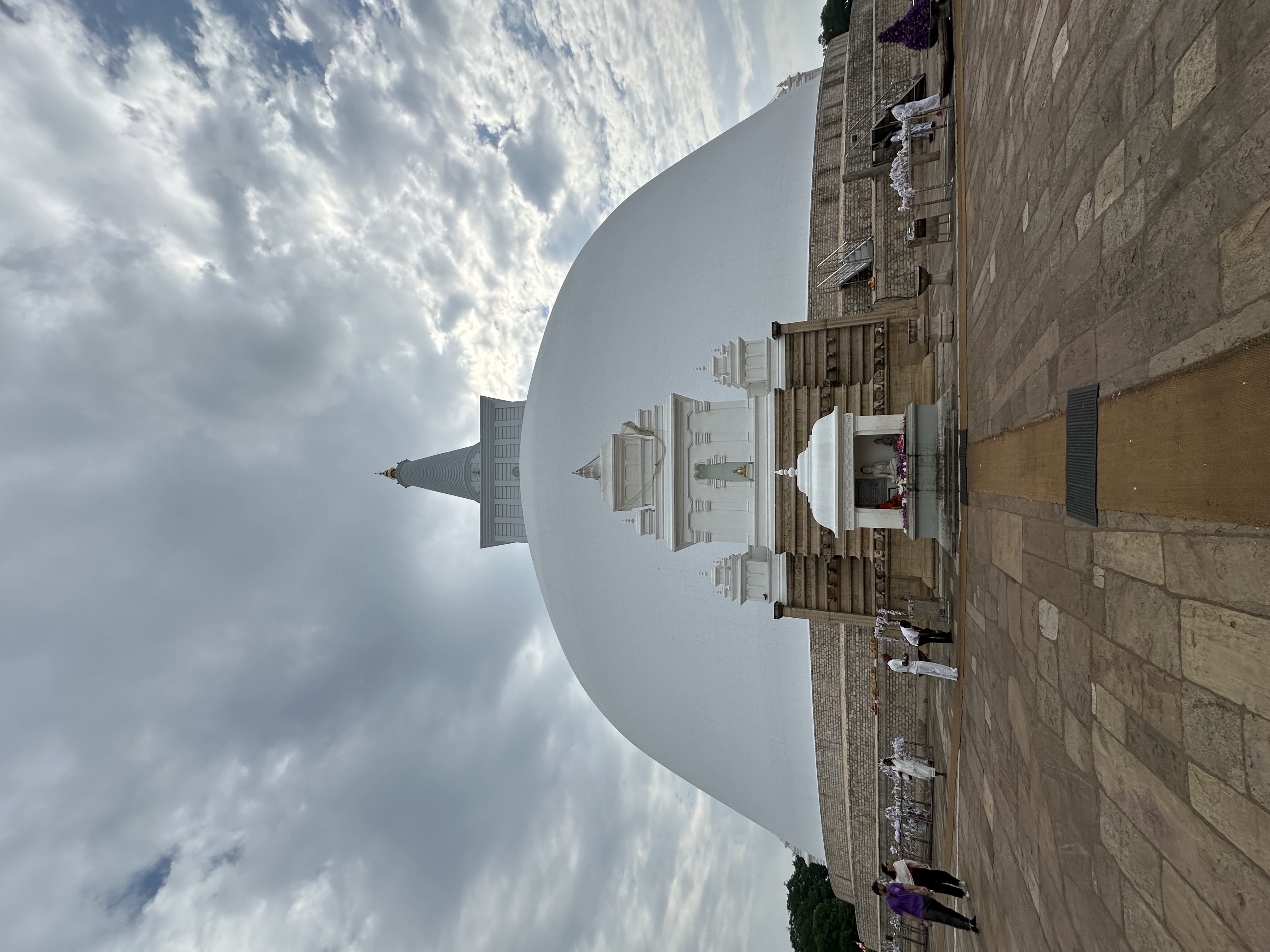 Arrival in Sri Lanka